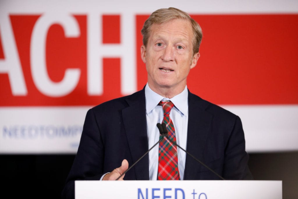 Tom Steyer Quits Climate Firm to Chase California Governor Seat