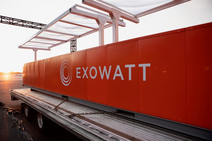 Exowatt Raises $70 Million to Accelerate Development of 24/7 Solar Energy System